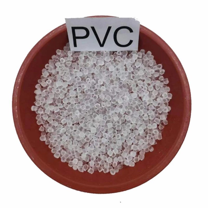 Clear Granule Plastic Particles PVC