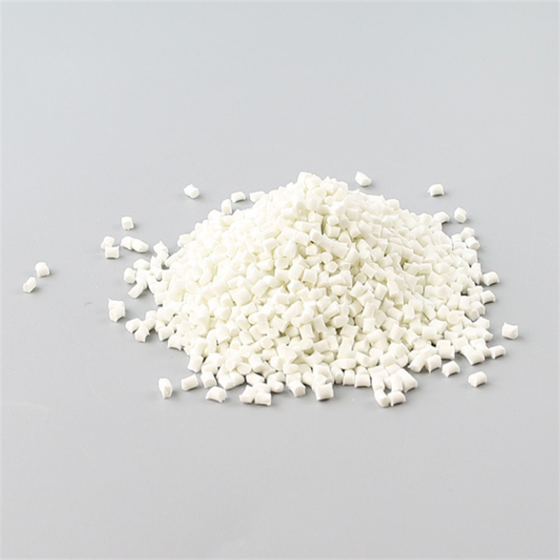 China 
Enhanced Grade White Halogen-Free Flame Retardant Environmental Protection Particles PBT
manufacture and supplier