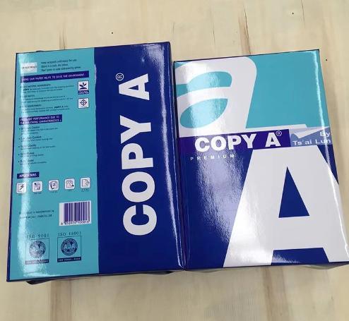 
Papel de cópia de boa qualidade para impressão em escritório, 70 G/M2, 75 G/M2, 80 G/M2 Papel de cópia A4
