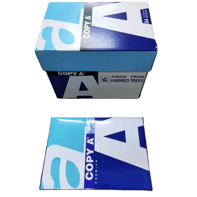 Hot Sale A4 Size Copy Paper 80/75/70 GSM 500 Sheets for Office