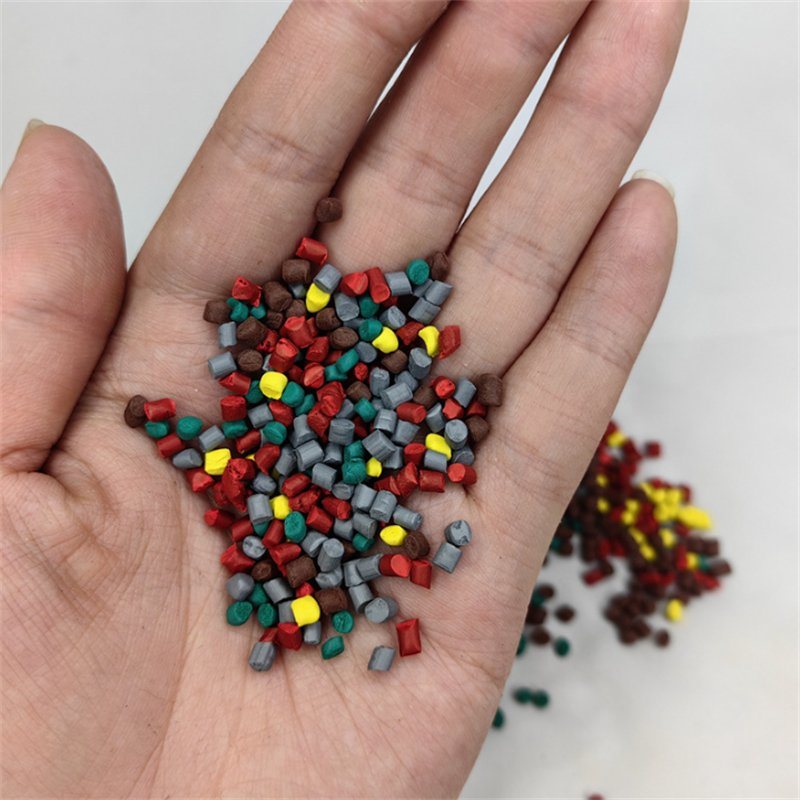 China 
Latest Technology High Toughness Stable Multi-Color Granule PVC
manufacture and supplier