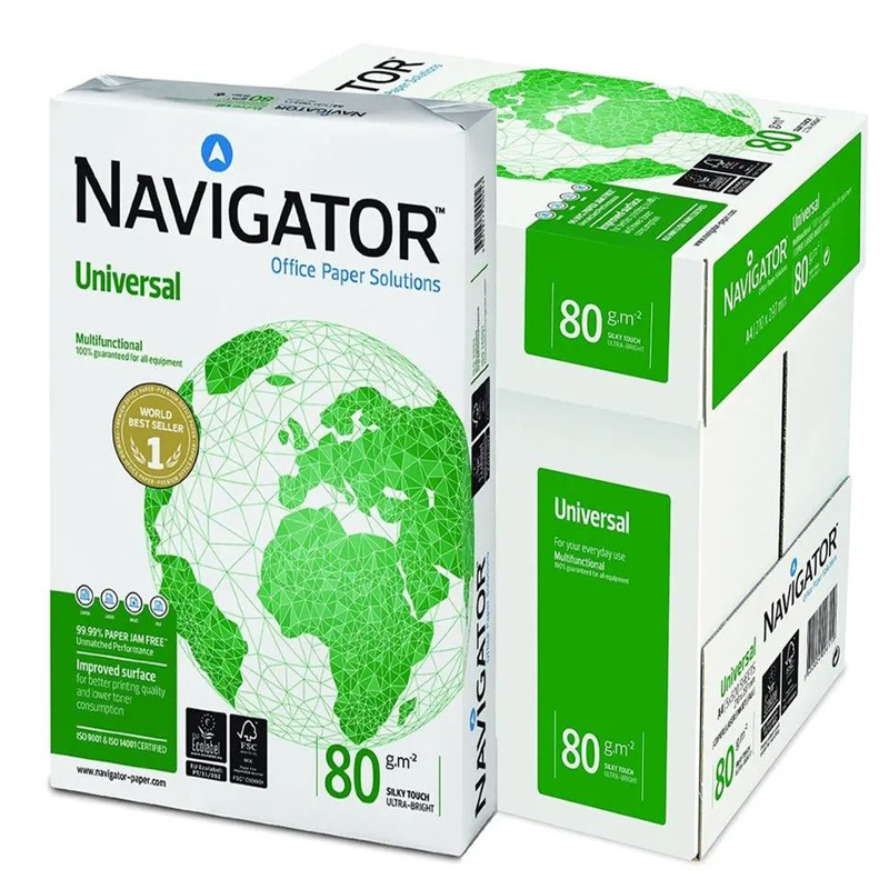 Quality Navigator Paper/ A4 Paper Ream Navigator/ Universal Paper 80GSM 75GSM A4 White