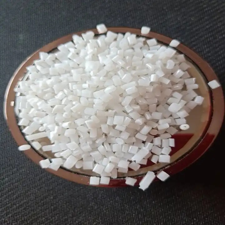 Engineering Plastics Virgin Transparent Pellets Material 100% Biodegradable Polylactic Acid PLA Granules for Injection Molding Grade