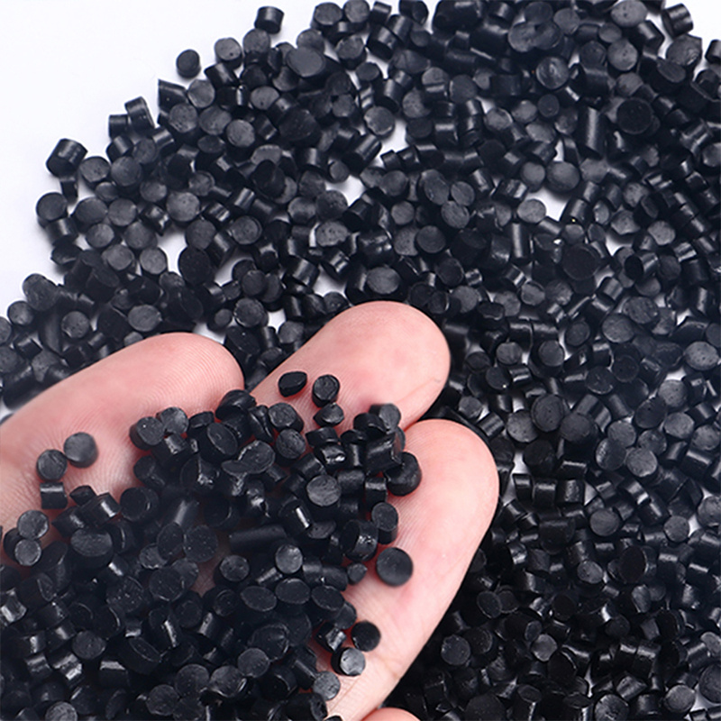 Extrusion Pipe Grade Virgin HDPE PE100 Black Color Granules HDPE PE 100 Resin HDPE Granules