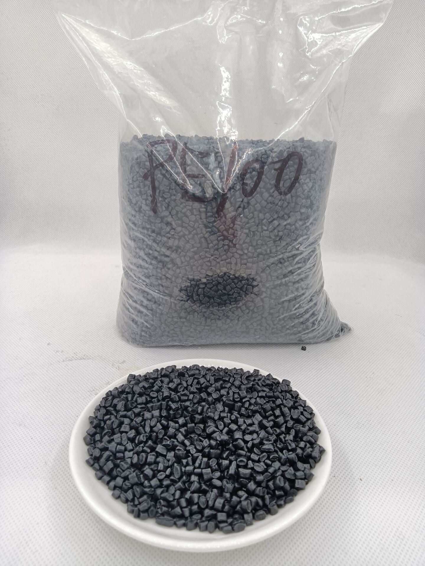 
HDPE PE Granules HDPE Plastics materia prima virgen HDPE PE80 PE100 para tubería
