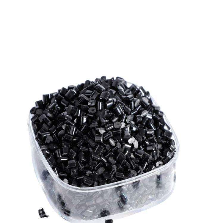 HDPE Plastic Pellets Virgin Granules Cheap Recycled Masterbatch Black Color Factory Direct Sales HDPE with Injection Molding Grade