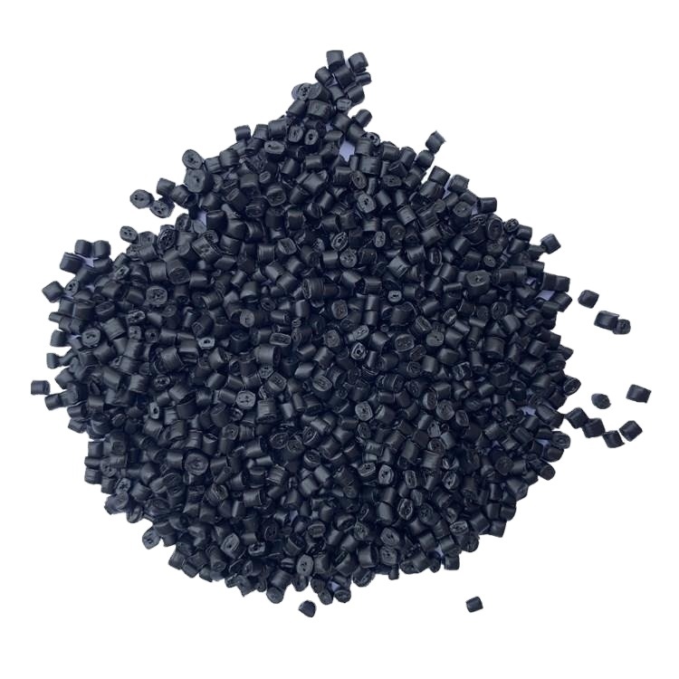 High Density Polyethylene HDPE Plastic Resin PE Granules HDPE Pipe Plastic Raw Materials Black Plastic PE 100 HDPE Granule Price