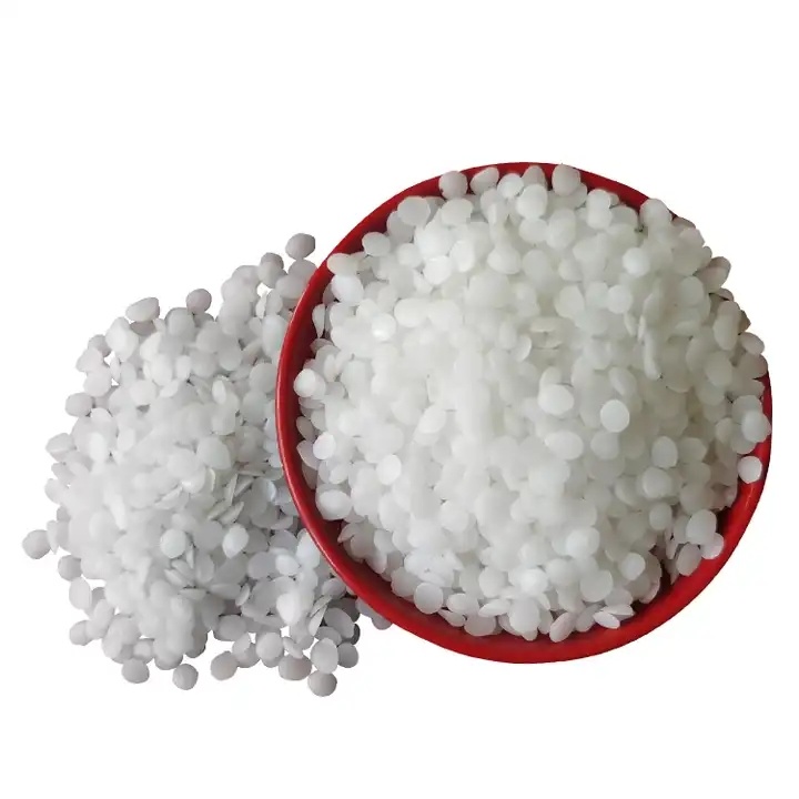 Hot Selling Cheap Customized White Granules Refined White Granules Microcrystalline Wax Solid Paraffin Wax for Candle Making