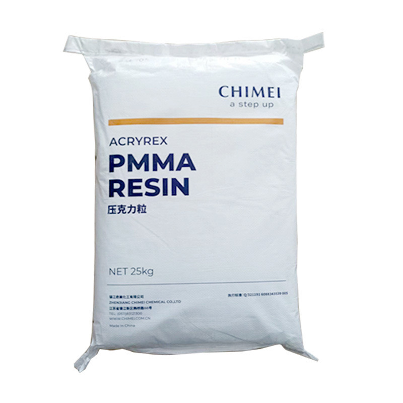 Transparent Pellets PMMA Plastic Resin Material Polymethyl Methacrylate Chimei207 PMMA for Acrylic Optical Car Light Special Material