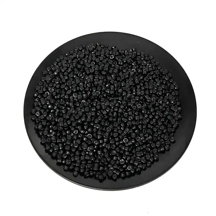 Virgin Black Color High Density Polyethylene HDPE Granules HDPE PE100 PE80 for Pipe