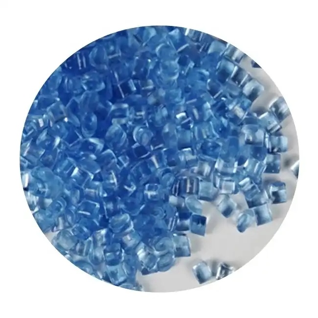 
Virgin Clear Blue LG PC 1261-03 D1000fh Polycarbonate Granules Pellets Resin Injection Extrusion Blow Molding Grade PC Resin for Water Bottle Rigid Packaging
