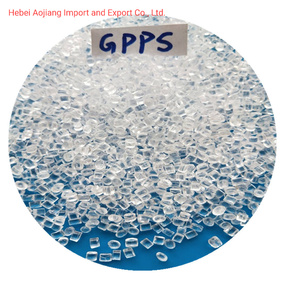 Extrusion Grade GPPS Granules Raw Material Crystal Transparent White GPPS Rresin Plastic Granules GPPS Granules