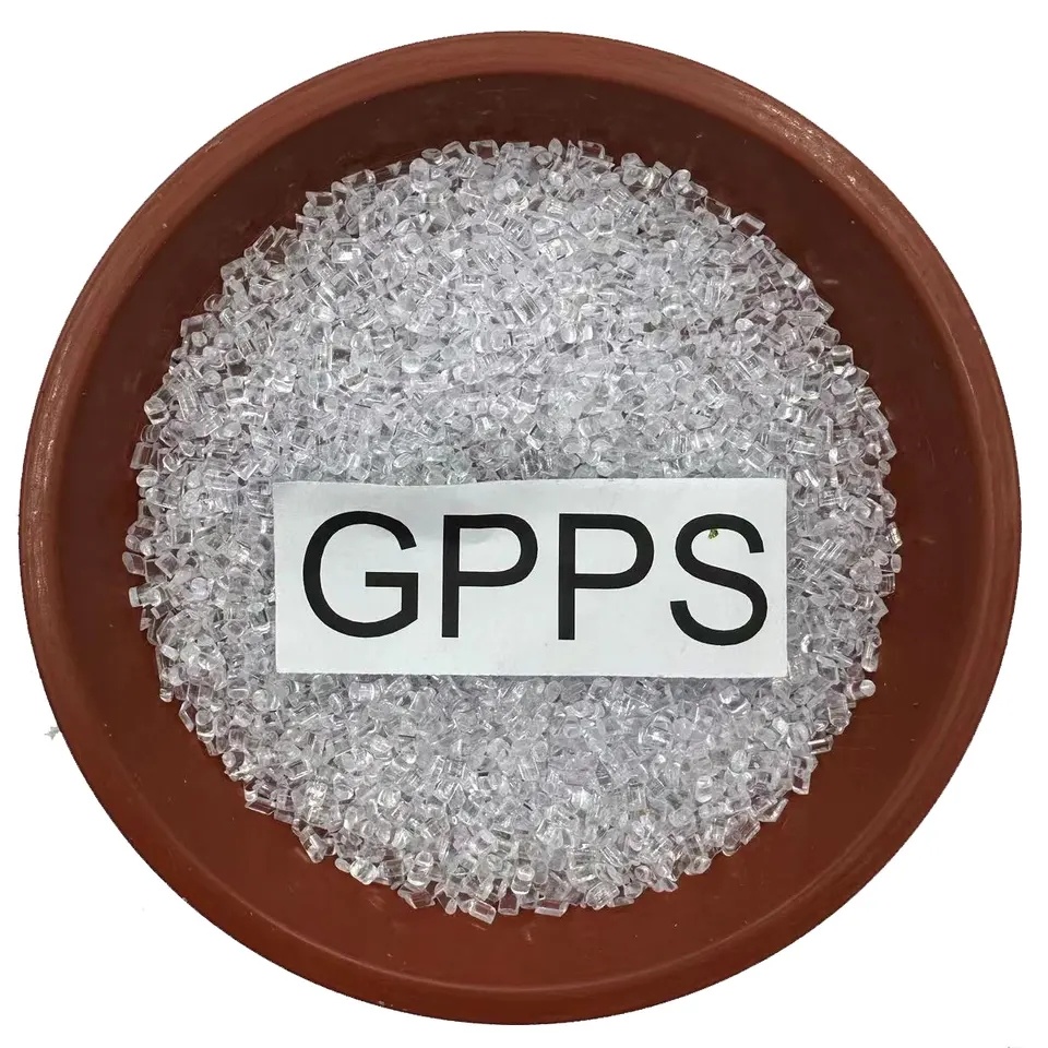 China 
GPPS Poliseno Pellets materias primas Plásticas Gránulos GPPS para cucharas Horquillas
fabricante y proveedor