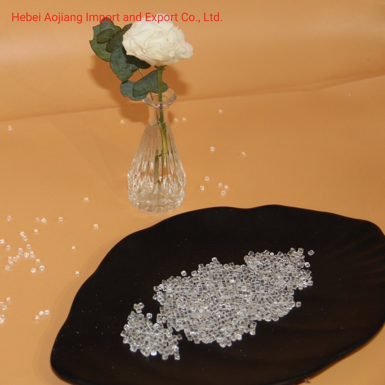 Injection Grade Virgin GPPS 550n Raw Material Crystal Transparent White GPPS Plastic Granules GPPS Granules