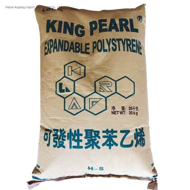 King Pearl EPS Expandable Polystyrene Resin Beads Raw Material Granules EPS for Foam Fish Box