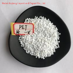 China 
Pet Resin Granules Pet IV 0.8 0.85 Pet Chips Polyethylene Terephthalate
manufacture and supplier