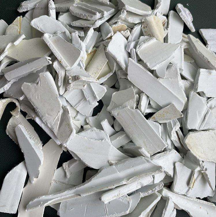 Recycled Grey PVC Flake Industrial Waste PVC White Crushing Material Regrind Plastic PVC Scrap