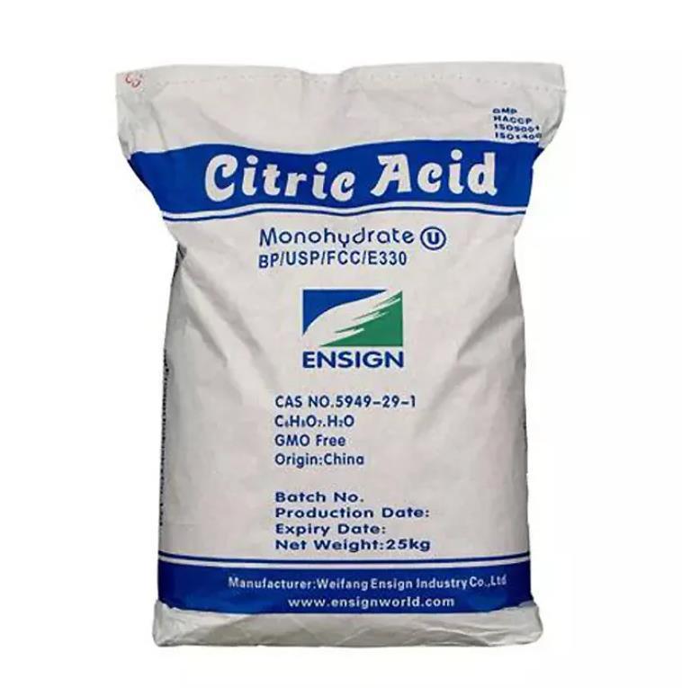 Citric Acid Powder/Liquid Sour Agent for Food Additives Bulk