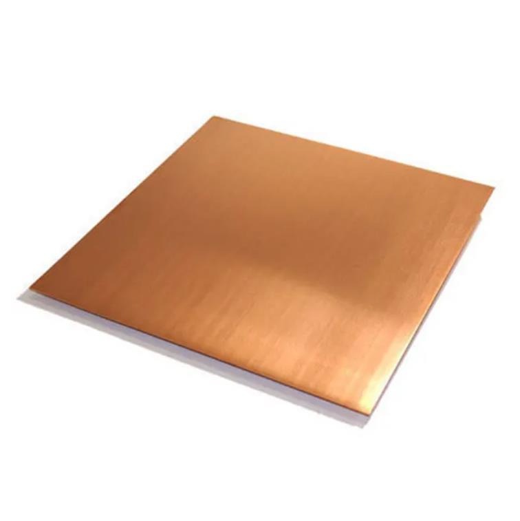 Copper Sheet Hot Sale 99.99% Brass Plate for Motor Manufacturing