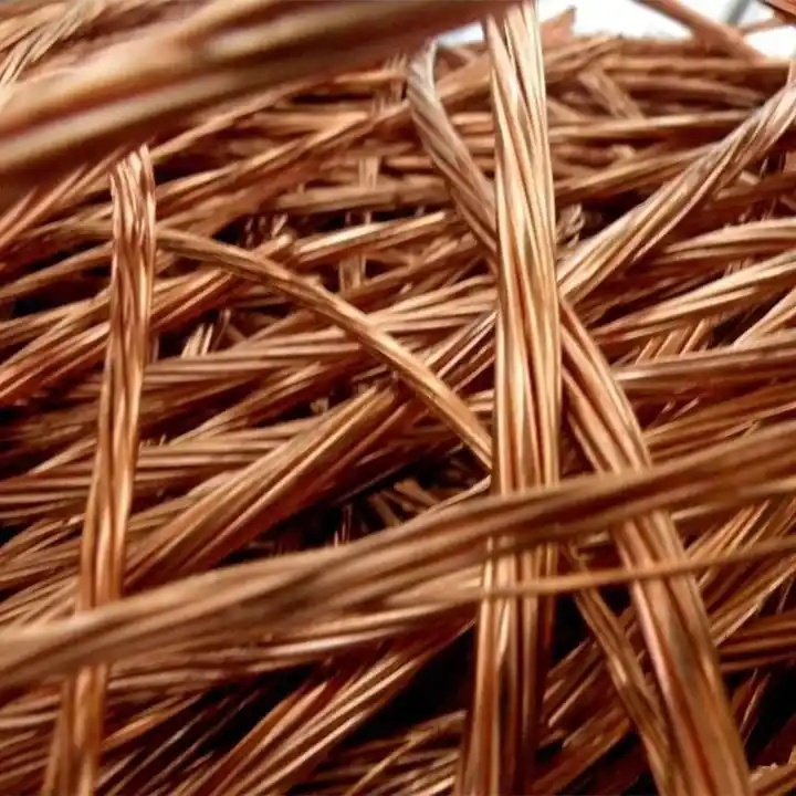 
Copper Wire Scrap 99.99% Supply Industrial Metal Sell in Bulk Red Bright Copper Wire
