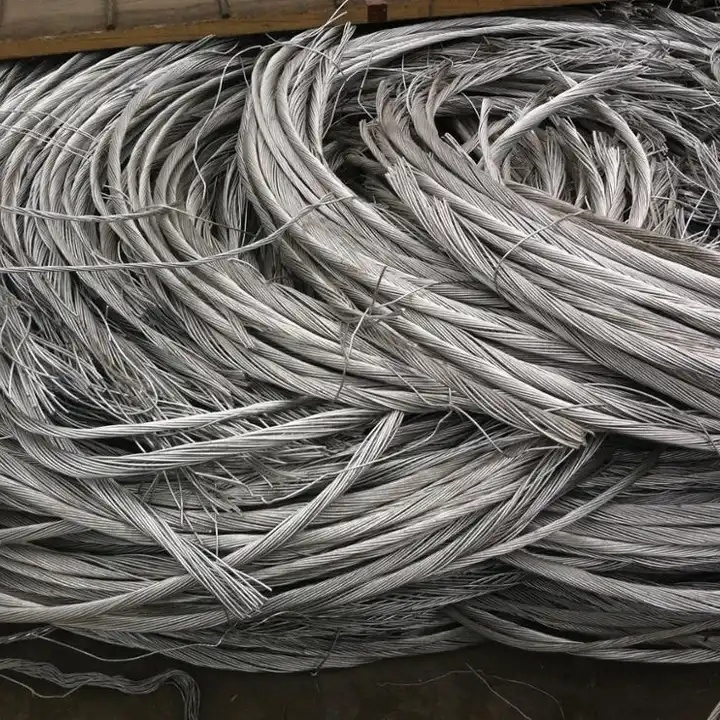 Factory Supply Aluminum Scrap 99.9% Aluminum Wire Extrusion 6063 Scrap