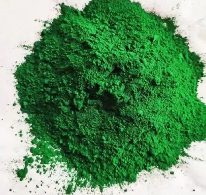 
Pigmento de pó fino óxido de crómio Verde para tinta
