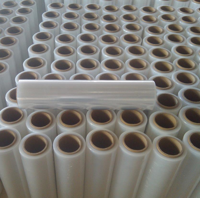 High Quality Good Tensile Plastic Wrap Machine Use PE Stretch Film Roll