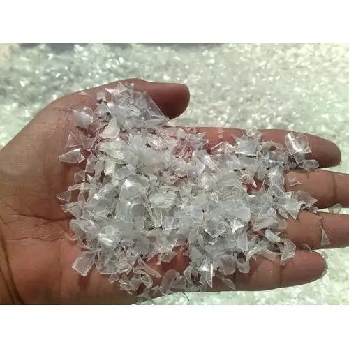 Hot/Cold Washed 100% Clear Pet Bottle Scrap