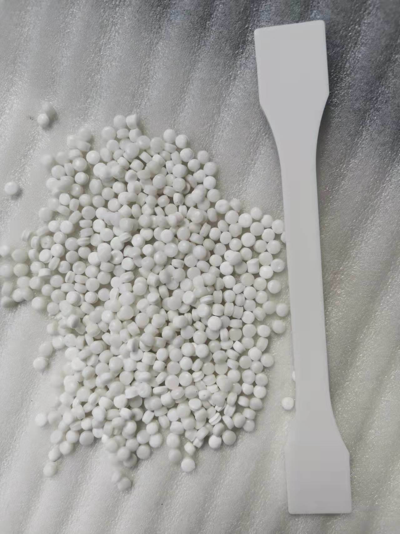 Plastic Regrind Material PP Recycled Granules White Color