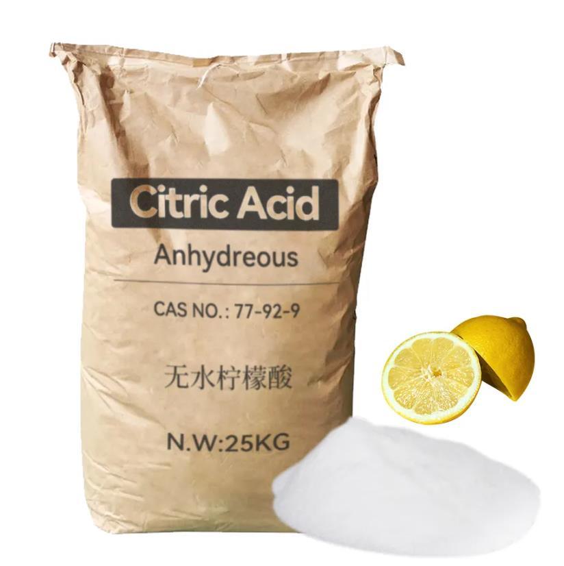 China 
Atacado ácido cítrico anidro Food grau 25kgs saco
fabricação e fornecedor