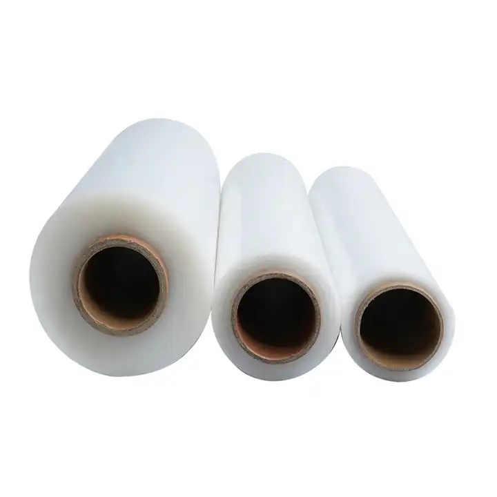 China 
Película de enrolamento LLDPE Embalagem de plástico por enrolamento Shrink Film Wrap (película de plástico) Rolo de película elástica transparente de polietileno
fabricação e fornecedor