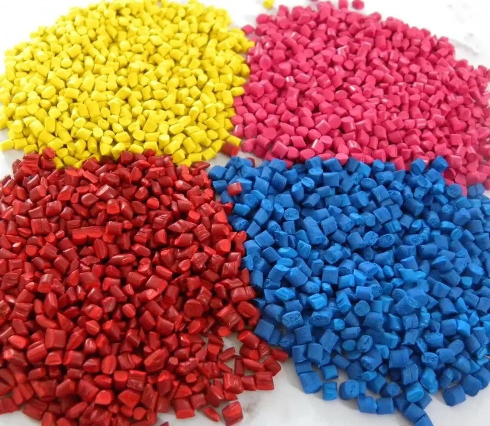 Engineering Plastic White Black Blue Casting Nylon Modified Plastic Particles